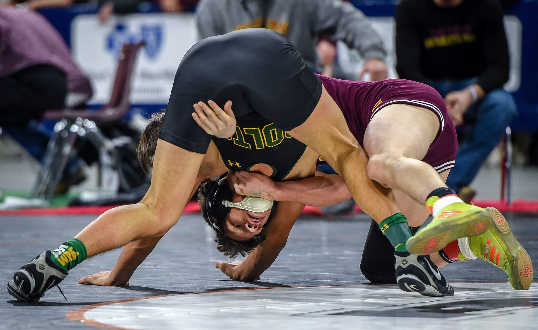 Day two of the wrestling tournament